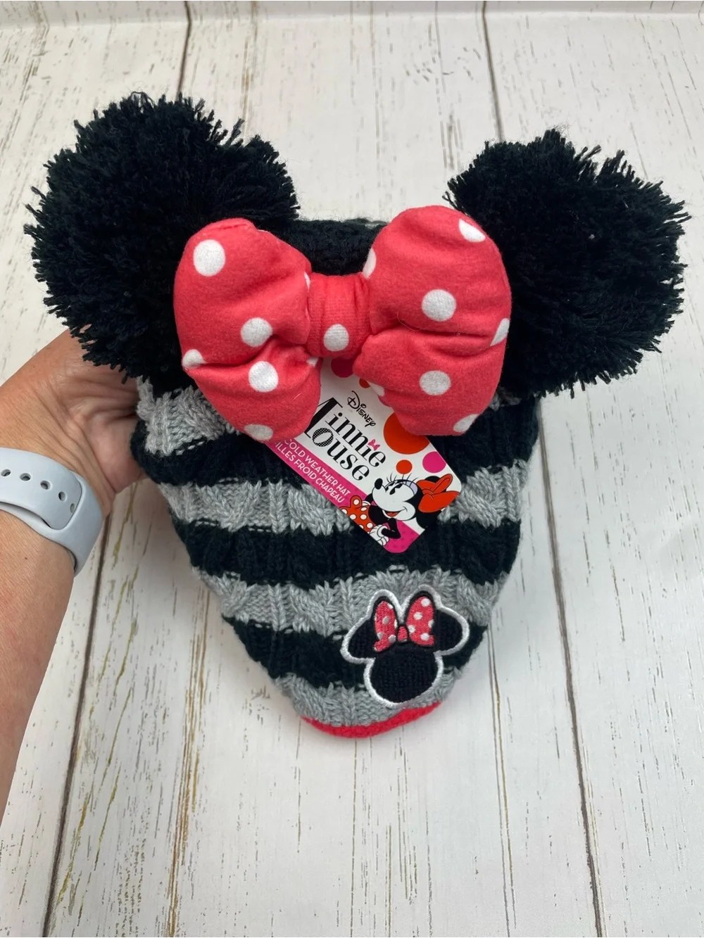 Disney‎ Minnie Mouse Knit/Fleece Hat